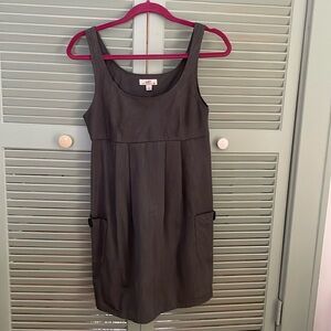 SO gray mini dress with pockets size Medium